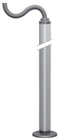 Service poles P99 Pole, tension-mounted Empty service pole for tension mounting between fl oor and ceiling, one-sided or two-sided.