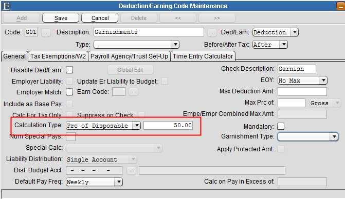 New Calculation Type for Payroll Deductions There is a new calculation type for deductions in the payroll module.