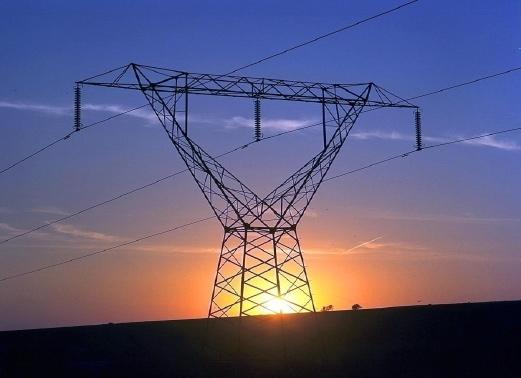 and pylons. It transmits electricity in bulk across the country, from large generator plants to transmission nodes and large customers such as factories.