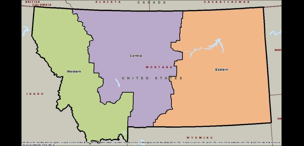 Montana Regions
