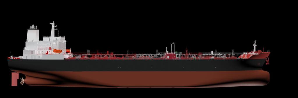 2.2 ECO Tanker Design LNG Ready Design Length Breadth Deadweight