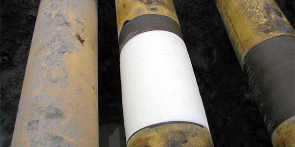 Fiberglass Cloth Impregnated with WaterActivated Urethane Resin TYPICAL END USE APPLICATIONS: -Reinforcement of corroded pipe lines with up to 80% wall thickness loss -Repairing Leaking pipes,