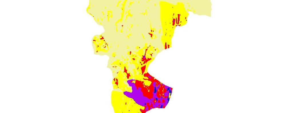Assessment of land degradation in the study area The land degradation map of Kandaketiya DS Division which was prepared by integrating USLE estimated soil erosion and other socio-economic factors is