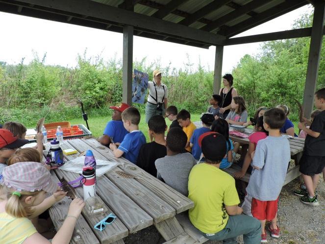 Classes are taught by our staff of naturalists and professional educators or trained