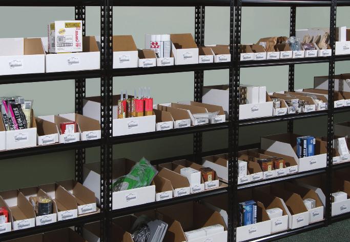Transform your supply areas into organized, barcoded bins for easy access and inventory control.