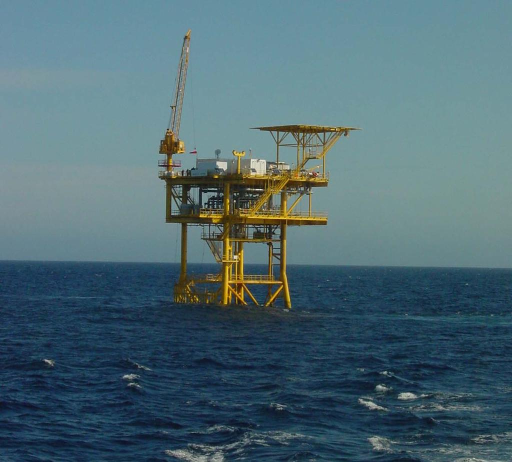 Gulf Gateway required a metering platform given its dual connection to the Sea