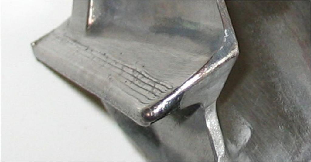 heat-affected zone Near net-shape weld