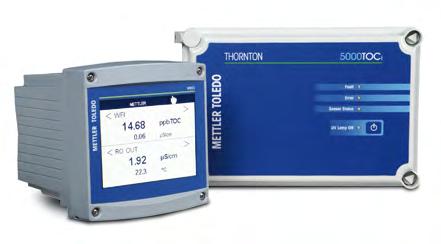 Monitoring Total Organic Carbon TOC Measurement with Predictive Diagnostics New 5000TOC i Sensor Thornton s 5000TOC Sensor detects trace organic contamination levels accurately and swiftly.