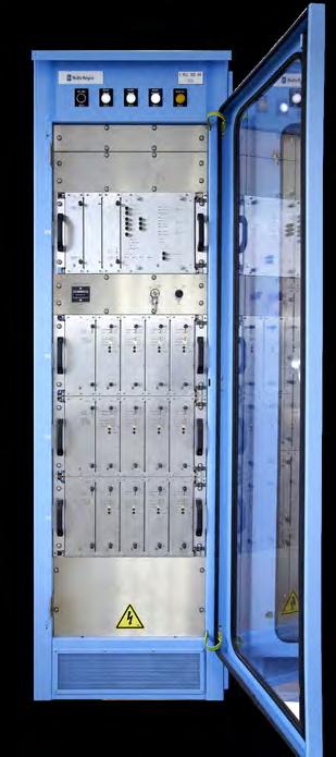 Rodline cabinet Thanks to Rodline design, there is no need for an additional DC-Hold cabinet. Rodline cabinet usually features 1 cycler rack, 3 racks and 2 transformer plates.