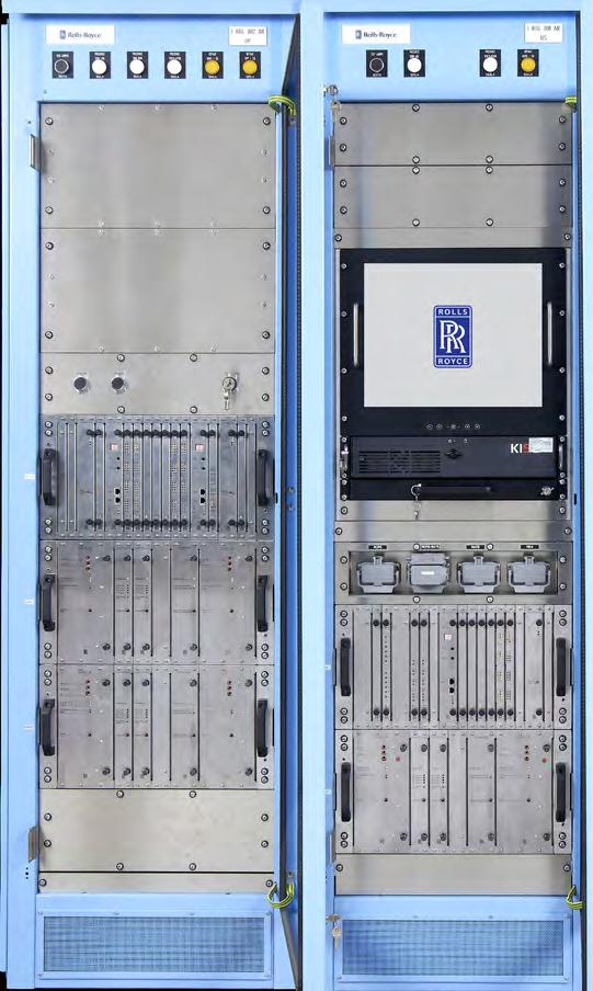 Rodline control cabinet Cycler and control can be implemented with Rolls-Royce technology or third party