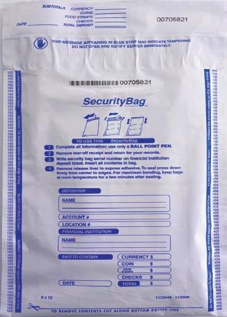 Best of all, our bags feature a tear-off receipt, so you can simply drop them off at your