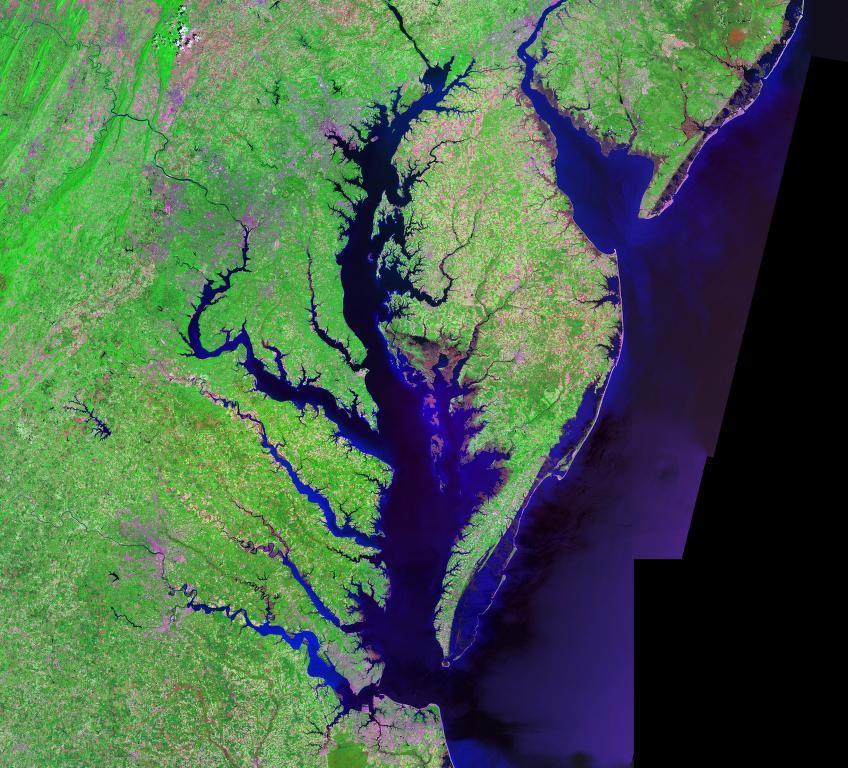 The Chesapeake Bay is