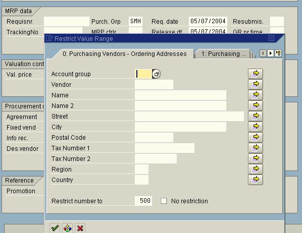 R/3: Requisition Processing Step by Step April 2004 New Create a Purchase Requisition (without the Material Master) ME51 Note: the first time you click on the dropdown in the Des.