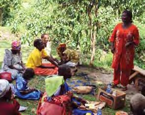 Action for Rural Women s Empowerment (ARUWE) - Uganda ARUWE s project supported 120 women farmers and organized training and farmer visits on improved agricultural practices, post-harvest management,