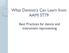 What Dentistry Can Learn from AAMI ST79. Best Practices for device and instrument reprocessing