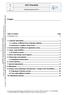 AGV-Checklist. Planning Guide for AGV's. Table of Contents. Preliminary note... 1