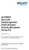 ab Pyruvate Dehydrogenase (PDH) Enzyme Activity Microplate Assay Kit