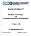 SISO-PN-013-DRAFT. Product Nomination for Layered Simulation Architecture. Version November 2014