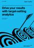 Drive your results with target-setting analytics