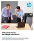 Brief HP PageWide Printers and Managed Print Services