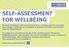 SELF-ASSESSMENT FOR WELLBEING
