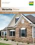 Build something great. Versetta Stone. Full product line brochure