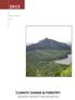 FORESTRY SERVICE. user1 [CLIMATE CHANGE & FORESTRY] COUNTRY REPORT FOR MAURITIUS