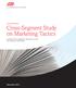 Cross-Segment Study on Marketing Tactics