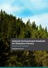 National Environmental Standards for Plantation Forestry. Overview of the regulations