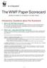 The WWF Paper Scorecard