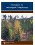 Silviculture for Washington Family Forests