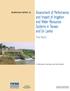 Assessment of Performance and Impact of Irrigation and Water Resources Systems in Taiwan and Sri Lanka