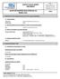 SAFETY DATA SHEET Revised edition no : 0 SDS/MSDS Date : 20 / 11 / 2012