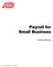 Payroll for Small Business for ADP Workforce Now