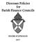 Diocesan Policies for Parish Finance Councils DIOCESE OF LITTLE ROCK