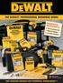 THE DEWALT PROFESSIONAL REFERENCE SERIES