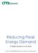 Reducing Peak Energy Demand. A Hidden Benefit of Cool Roofs. Dr. James L. Hoff, DBA TEGNOS Research, Inc.; Keith Gere; and Robert Carnick