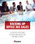RACKING UP OFFICE 365 SALES A STEP-BY-STEP GUIDE TO RESELLING OFFICE 365 FOR VARS & MSPS