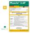 Muscle 3.6F KEEP OUT OF REACH OF CHILDREN CAUTION GROUP 3 FUNGICIDE
