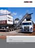 Systems. Prime Mobile asphalt mixing plant. With productive capacity of t/h