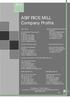 ASIF RICE MILL Company Profile