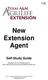 New Extension Agent. Self-Study Guide. Guidebook can be retrieved online at:
