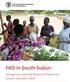 FAO/A. Caesar. FAO in South Sudan: