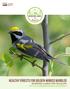 HEALTHY FORESTS FOR GOLDEN-WINGED WARBLER NATURAL RESOURCES CONSERVATION SERVICE WORKING LANDS FOR WILDLIFE FY17-21 CONSERVATION STRATEGY