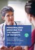 PERSONALISED MEDICINE FOR THE BENEFIT OF PATIENTS