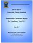 Rhode Island Renewable Energy Standard. Annual RES Compliance Report for Compliance Year 2015