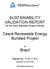 SUSTAINABILITY VALIDATION REPORT. Ceará Renewable Energy Bundled Project