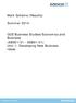 Mark Scheme (Results) Summer GCE Business Studies/Economics and Business (6BS01/01-6EB01/01) Unit 1: Developing New Business Ideas