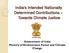 India's Intended Nationally Determined Contributions Towards Climate Justice. Government of India Ministry of Environment, Forest and Climate Change