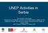UNEP Activities in Serbia